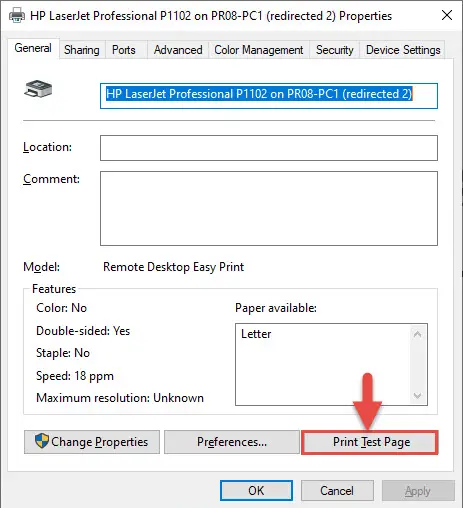 How To Print A Test Page In Windows 7 5